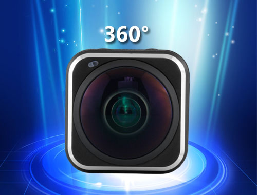 360全景运动DV相机(v30)正面